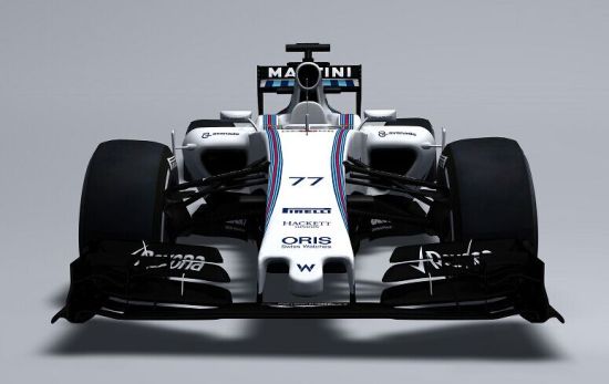 威廉姆斯的2015款F1赛车FW37。