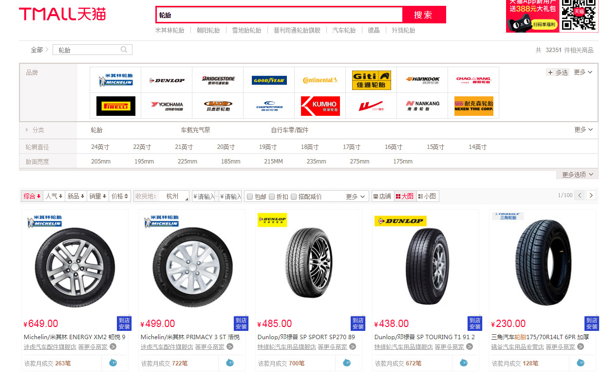 2017年轮胎电商发展现状分析浙江成道贸易有限公司